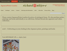 Tablet Screenshot of japaneseprints-london.com